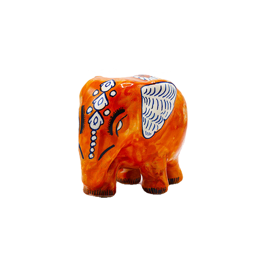 Ceramic Elephant Figurine