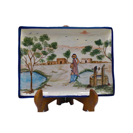 Four-Sided Cultural Dish