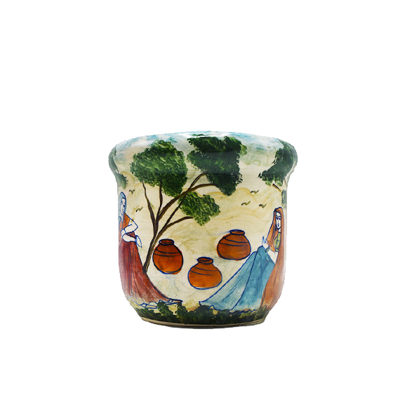 Illustrated Ceramic Planters (Multiple Designs)