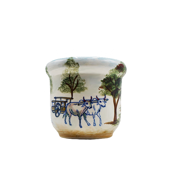 Illustrated Ceramic Planters (Multiple Designs)