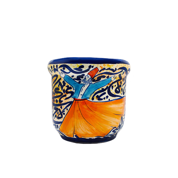 Illustrated Ceramic Planters (Multiple Designs)