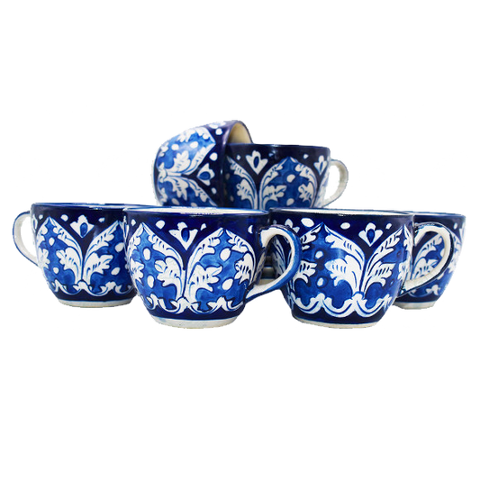 6-Piece Teacup and Saucer Set
